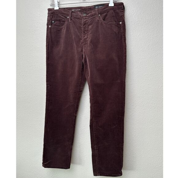 Adriano Goldschmied Prima Corduroy Cigarette Jeans Brown Women 29 - Picture 3 of 15